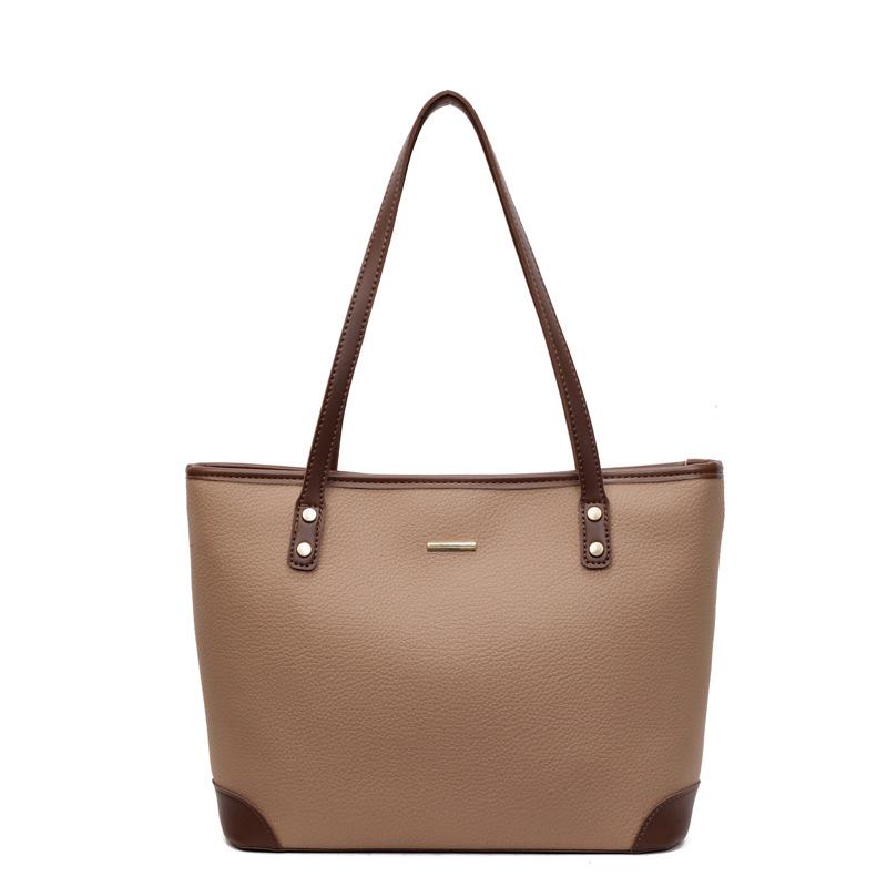 

Модная сумка-тоут большой вместимости, женская новая повседневная сумка через плечо для поездок на работу хаки