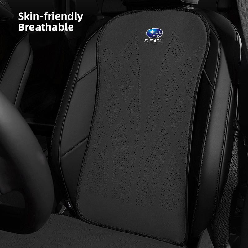 Keychain Car Seat Blcak Cushion Breathable Protector Pad Auto Interior For Subaru STI XV Forester BRZ Outback Smart Levorg WRX