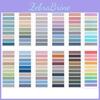 Tabs Morandi Transparent Index Extrafine Bookmark Stickers In 100 Colors For Students