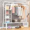 Floor-standing Double-Pole Clothes Drying Rack