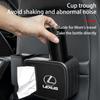 Interior Stickers Car Multi-Functional Tissue Box Water Cup Holder Storage Box For Lexus FSPORT LBX NX RX 350h 450h ES UX 300e G