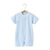 Newborn Baby One-Piece Romper Summer Thin Cotton Jumpsuit Unisex Soft Short-Sleeve Breathable Clothing