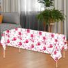 Spooky Halloween Party Supplies Creepy Bloody Handprint Design Disposable Tablecloth for Large Tables