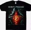 T-shirt Disturbed Divisive, Sometimes Darkness Noir Tailles S-5XL