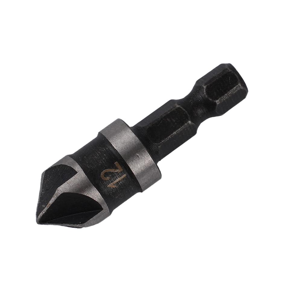 12/16/19mm Drill Bit 90 Degree Carbon Steel Drilling