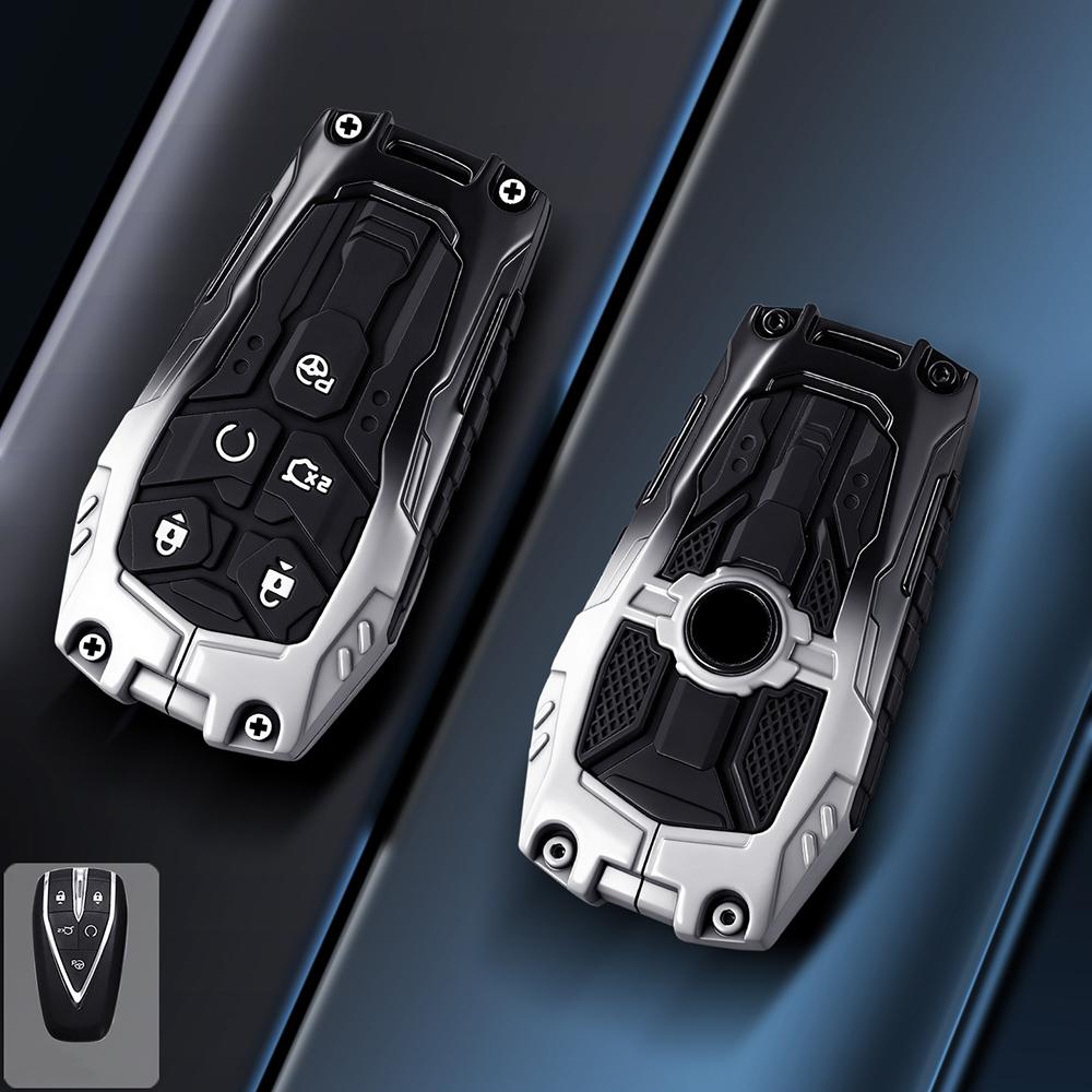 

Zinc Alloy Car Key Case Cover For Changan Unit Unik Cs35Plus Cs55 Plus Cs75 Plus Oshan X7 X5 Keychain Car Accessories