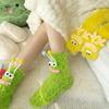 Autumn Winter Coral Fleece Floor Socks Funny Socks Couple Sleep Sock Fuzzy Socks Christmas Stockings Socks
