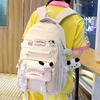 Children's Schoolbag Elementary School Students Girls Junior High School Students High School Two-piece Set Backpack