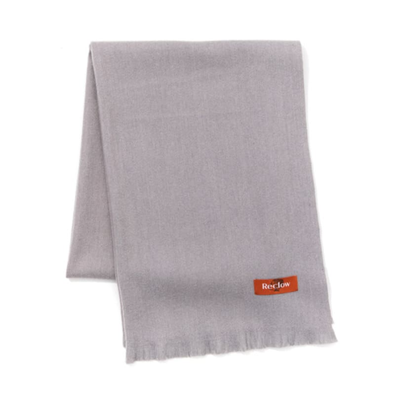 RECLOW RECLOW Soft Plain Muffler Gray
