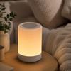 Warmes Bernsteinfarbenes LED-Nachtlicht Berührungsdimmer Nachttischlampe USB-Laden Weiches Leuchten Kinder Baby Schlaflicht für Kinderzimmer Schlafzimmer