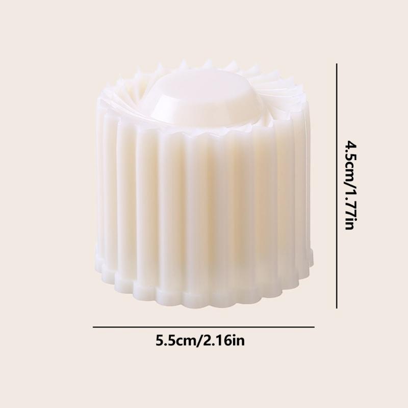 Detachable Plastic Mooncakes Press Molds, Double-Ended Pastry Shaper with Reversible Edges for Cookie, Candy, Mousse Dessert, and Pastries