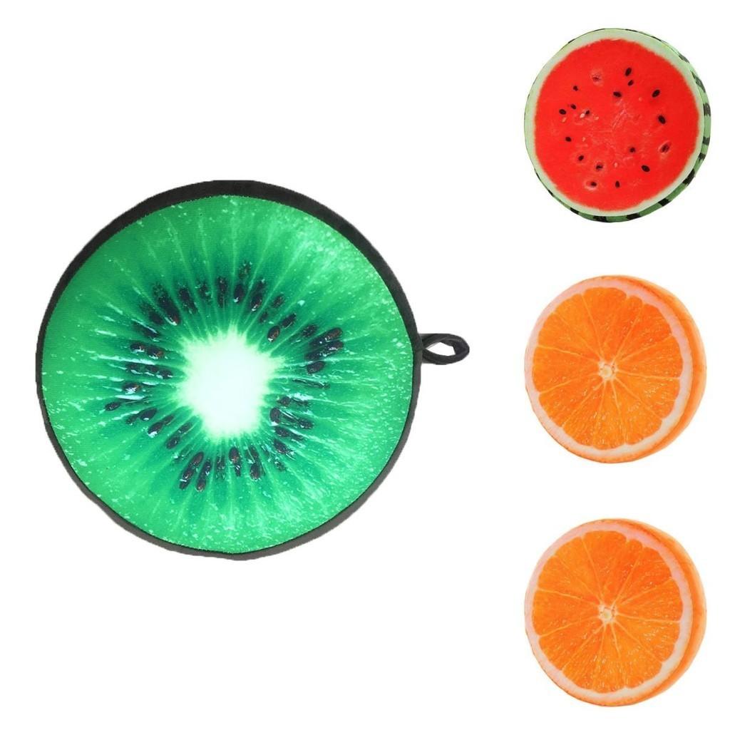 16" Fruit Design Couch Chair Pillow With Removable Cover And Soft Cushion