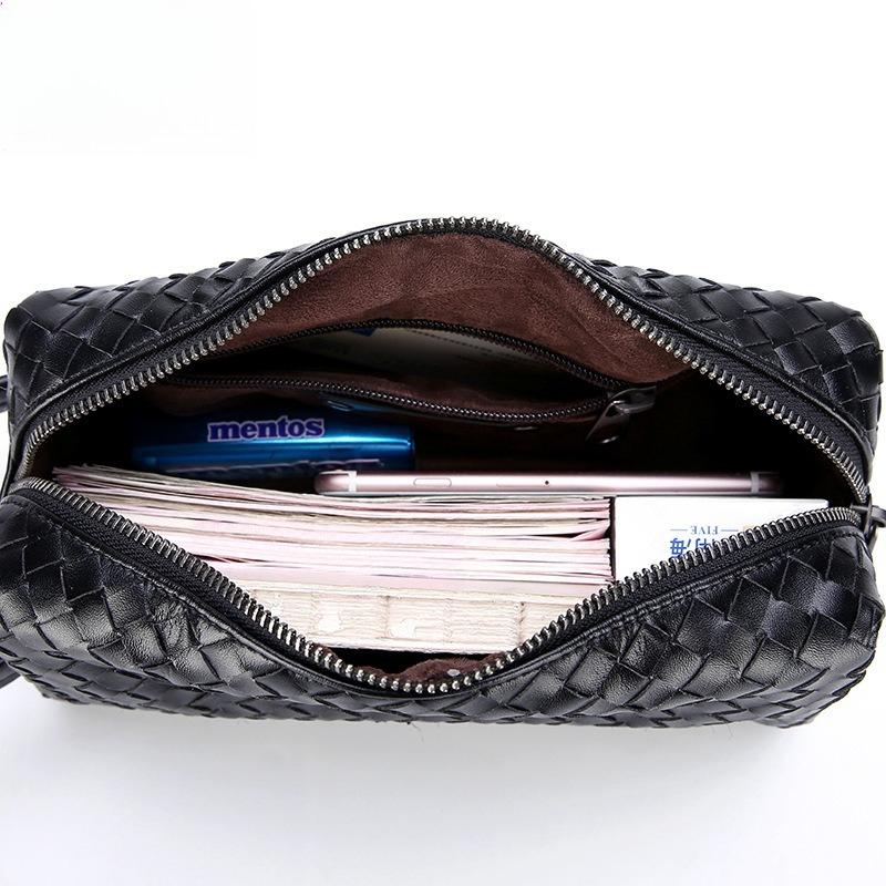 Knitted Men's Handbag Korean Style Fashion Clutch Circumcision Large Capacity Men's Handbag