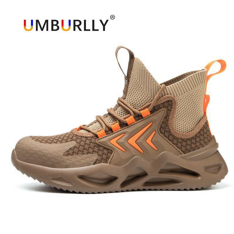 High-top labor insurance shoes, anti-smashing and anti-piercing, comfortable and fashionable safety shoes