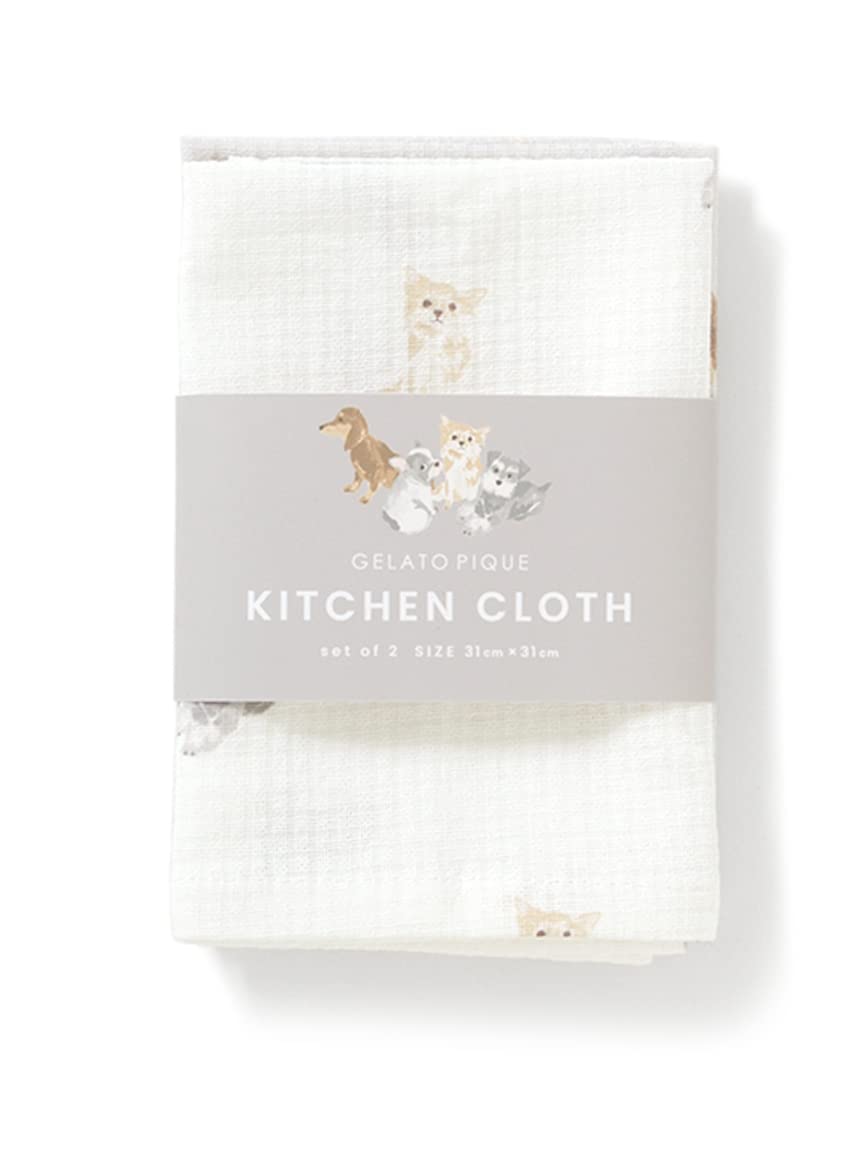 

Gelato Pique Motif Kitchen Cloth PWGG239031 OWHT F Women s