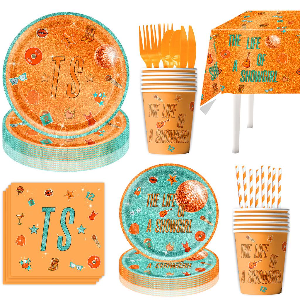 Popular Taylor Swift Themed Party Supplies Taylor Birthday Decorations Arrangements Props Tableware Banners