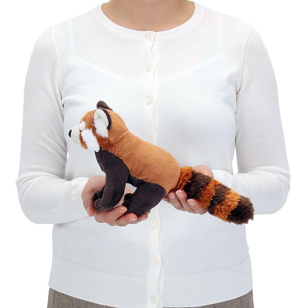 Carolata Red Panda Plush Toy Realistic Animal Toy Doll Gift Present Birthday Christmas Present (Sitting Series/Soft Touch) (Twice Tested) /