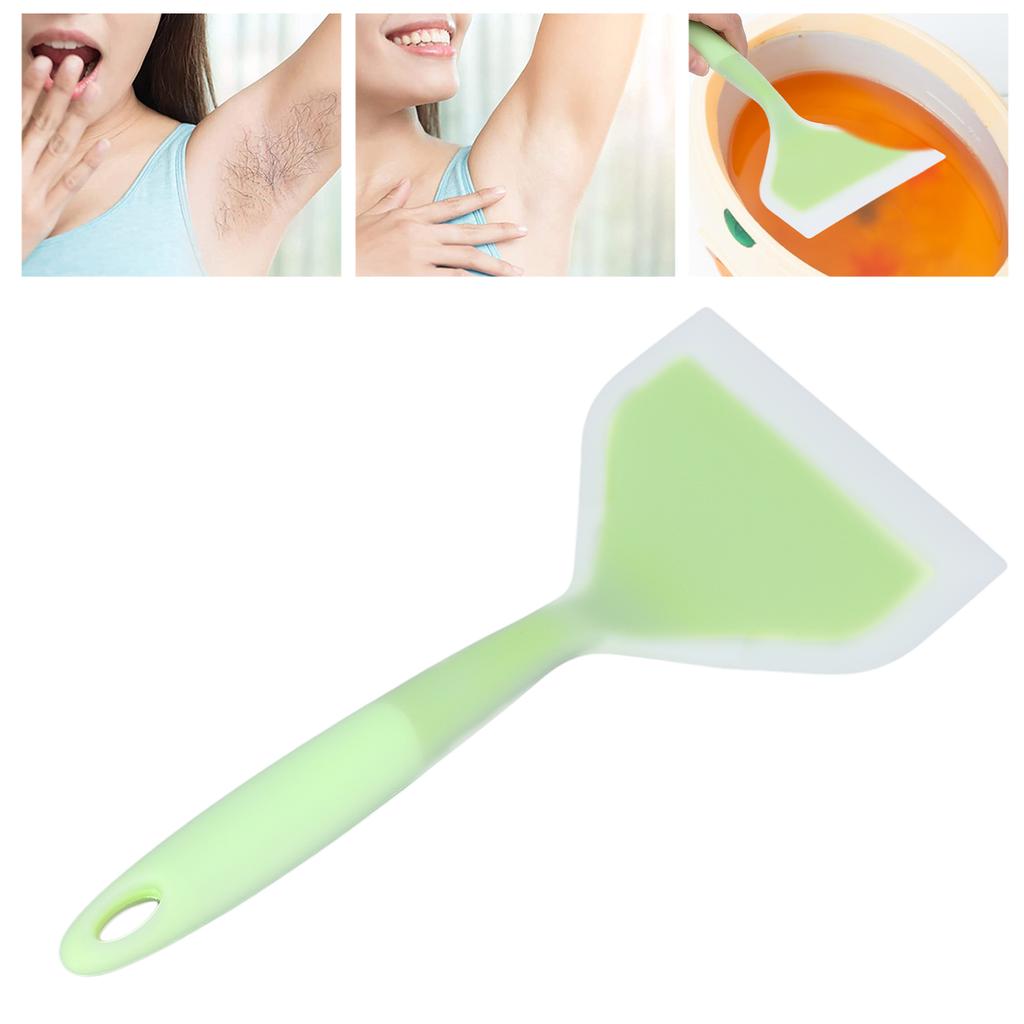 Reusable Silicone Wax Spatulas Heatproof Waxing Applicator with Hanging Hole for Home Salon