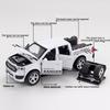 1/32 Ford Raptor F350 Pickup Truck Alloy Off Road Car Diecast Model Sound & Light Desktop Collection Decorative Gift Boy Display