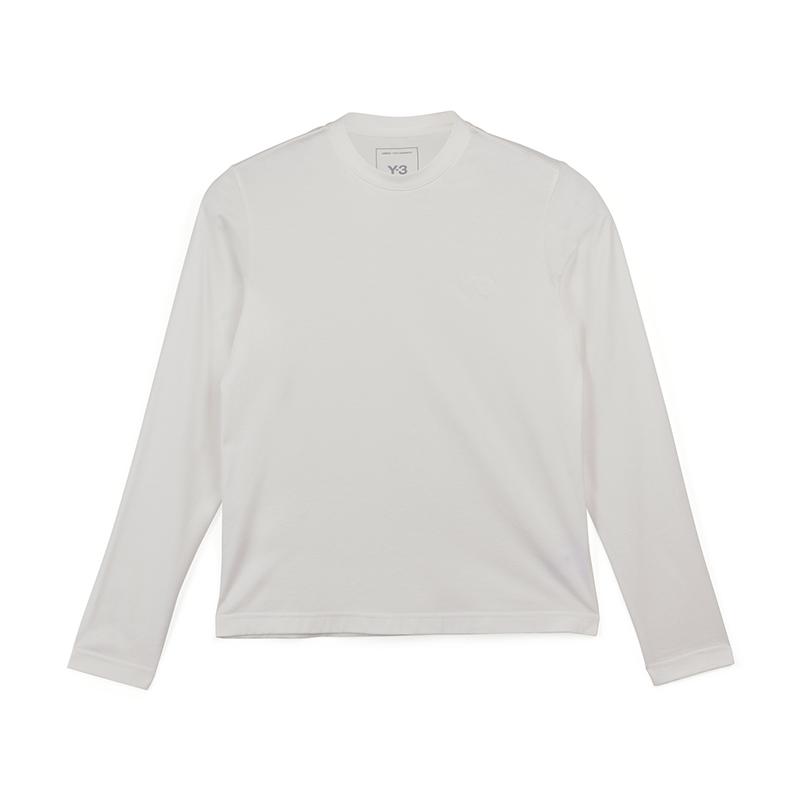 Y-3 Regular Long Sleeve Tee Women Tops White IX0393 L