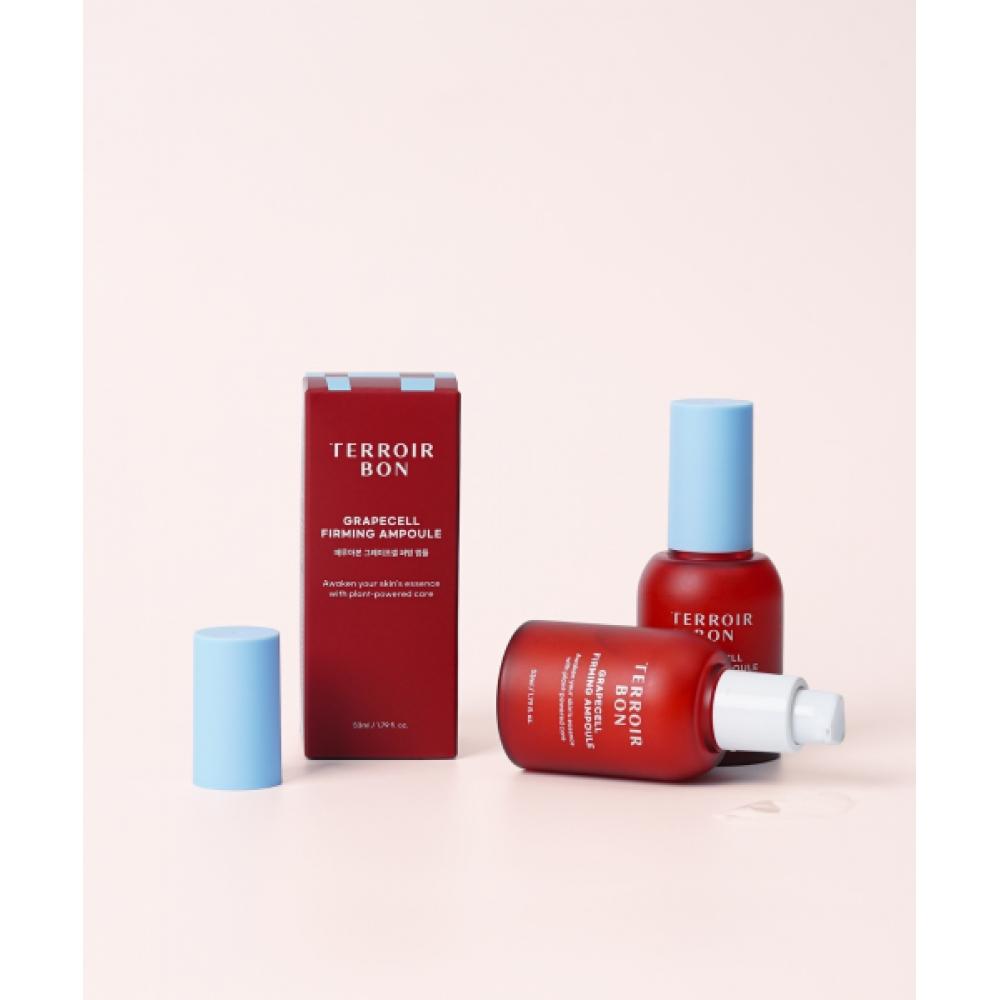 Terroirbon Vegane Traubenkern Straffende Ampulle 53ml