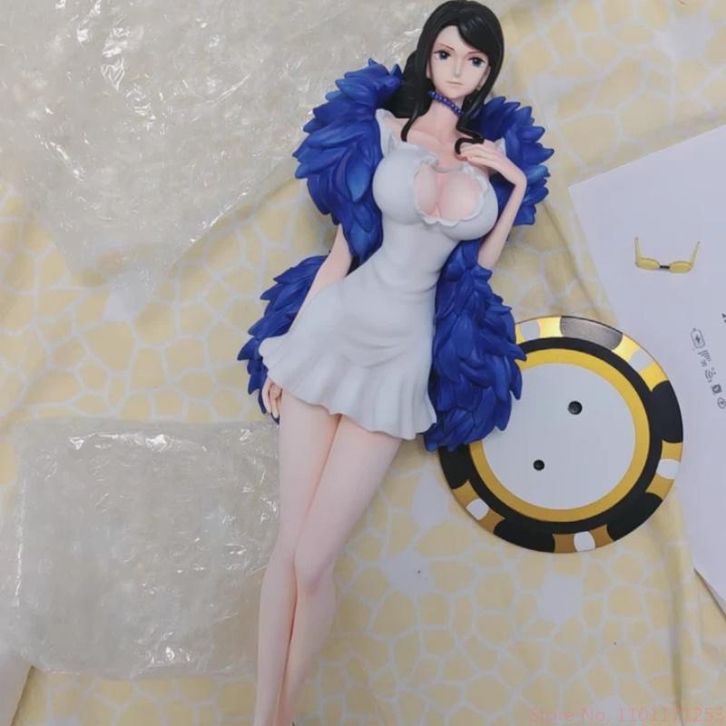 Figura de Acción Anime Nico Robin 1/6 One Piece Film Gold Jt Model Postura de Pie Figura de Acción Adornos Coleccionables Juguete para Niños Regalos