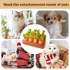 Dog Enrichment Toys Safe Long Lasting Carrot Shape Feeders Treat Dispensing Dog Toy For Puppy Pet Indoor Outdoor Home Snack Play