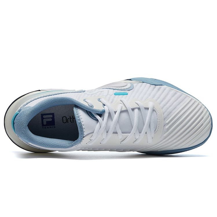 Fila Heritage-FHT Comfortable Sports Low-Top Tennis Shoes Women Sneaker White Blue A12W132301FFW