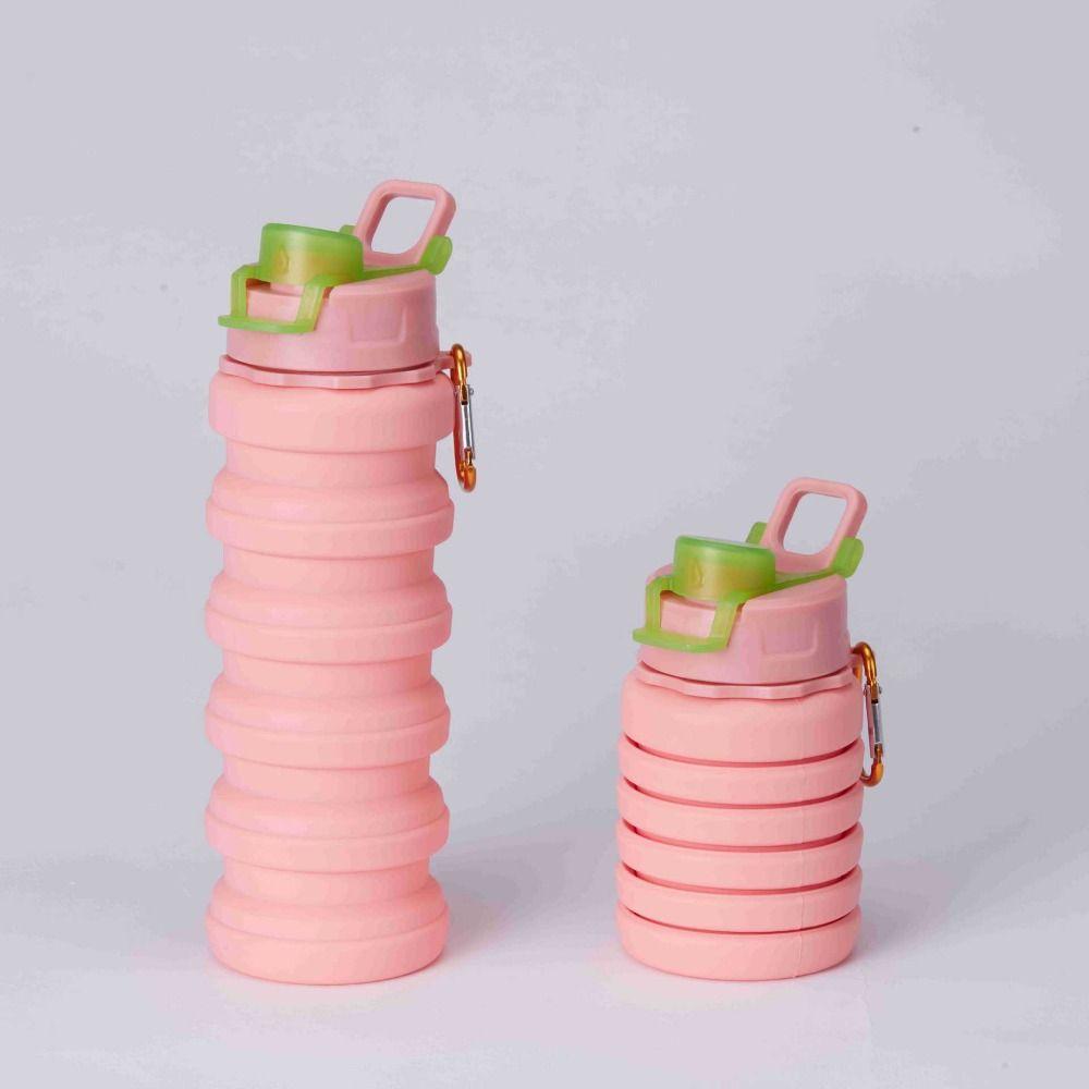 Retractable Collapsible Sport Bottle Portable Foldable Drinking Cup Sports Water Bottle  Camping