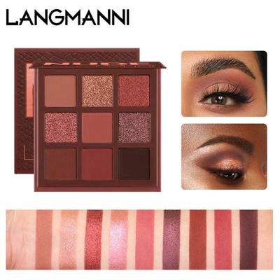 9 Gongge Eye Shadow Plate Pearl Matteening Does Not Fly Long Lasting