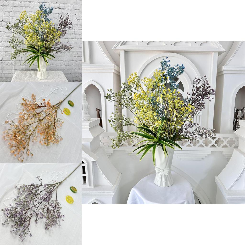 No Ip Theme Plastic Starry Sky Artificial Flowers For Home Accents And Photography Backdrops