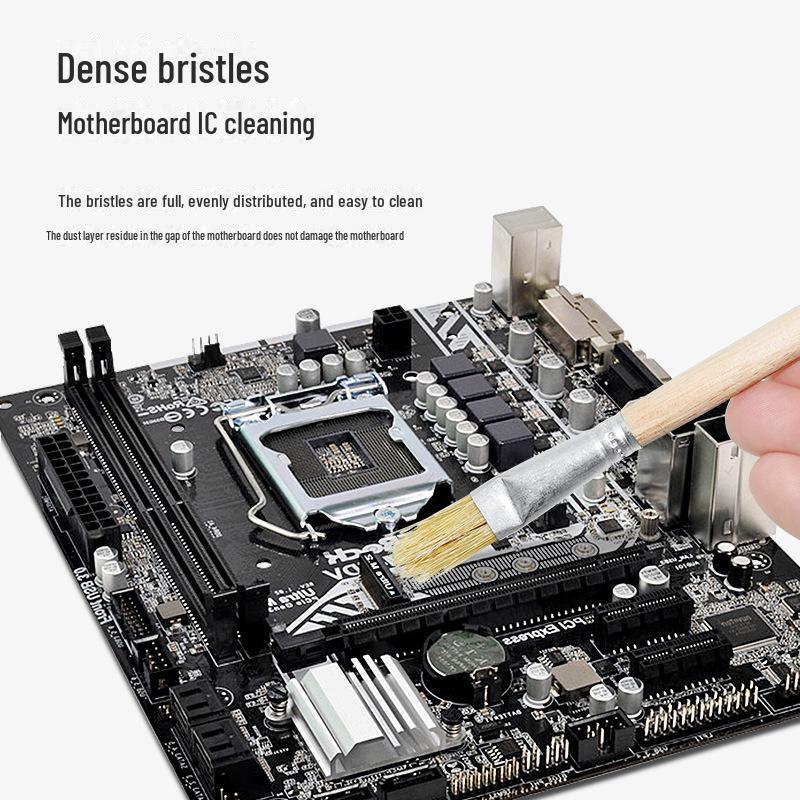Compact Multi-Purpose Cleaning Brush: For Coffee Machines, Phones, Motherboards, and More