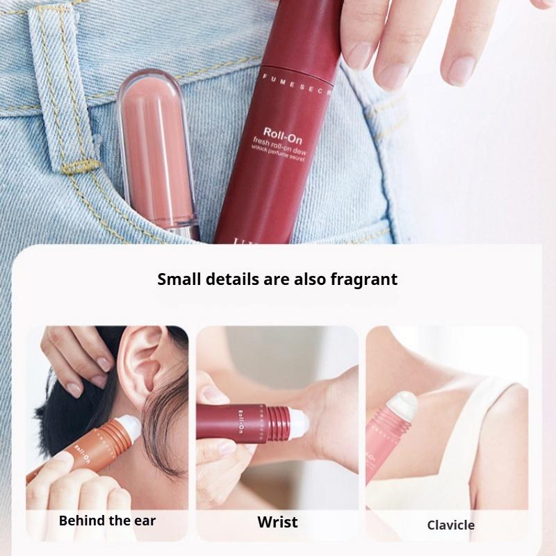 Roll-on Perfume Antiperspirant for Armpits, Odor-resistant, Long-lasting and Dry Roller Deodorant