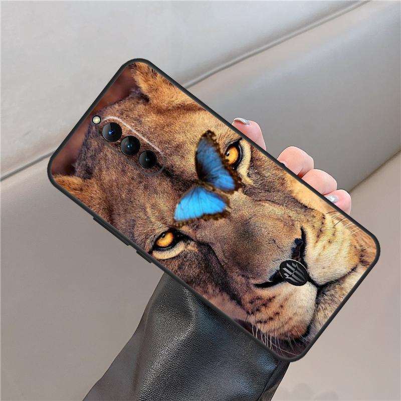 Lions Case For ZTE Nubia Red Magic 10S 6S 7S 8S 9S Pro For RedMagic 10 Air 8 9 10 11 Pro Plus Cover