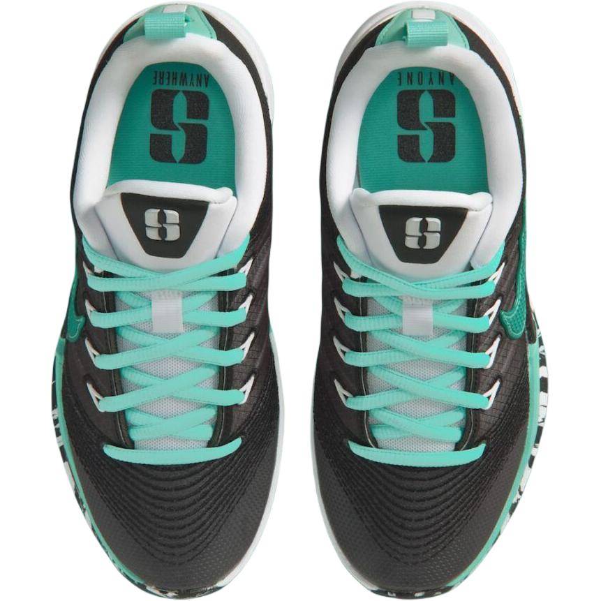 Nike Zapatillas Deportivas Infantiles Sabrina 3 GS Negro Blanco Menta IB3088-004