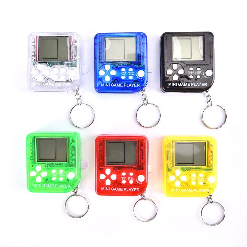 Portable Handheld Retro Video Game Console Keyring Built-In 26Classic Games