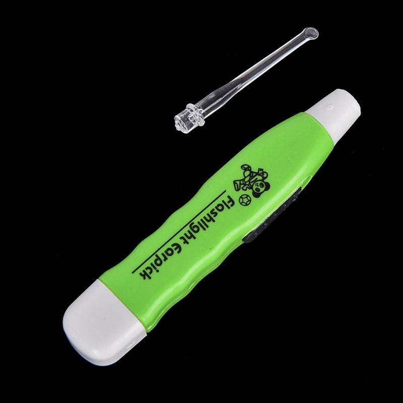 Led Light Ear Wax Remover Earpick With 3 Tips Irrigator Syringe Clean Care Tool