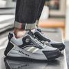 Fashion Mans New Breathable Sports Running Shoes Four Seasion Versatile Comforts Casual Shoes Fashion Rotating-button Platform Sneakers