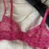 Sexy Lace Underwire Bra Plus Size Push Up Side Support Breathable Mesh Bust Minimizer