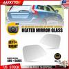 2Pcs Heated Mirror Glass W/ Backing Plate Fit for Volvo XC60 2010-2017 GA-VO2107