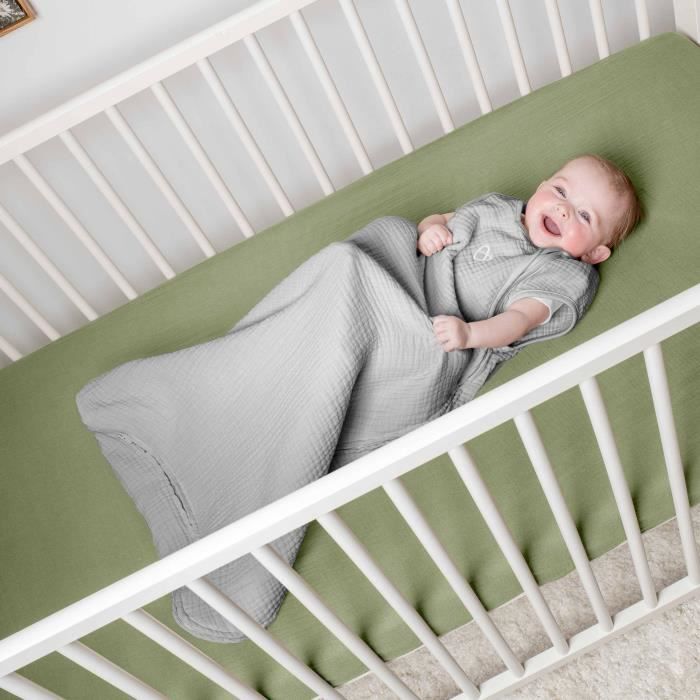 INGENUITY, Gigoteuse d'Emmaillotage, sac de couchage à pois, pour l'été TOG 0.5 évolutive de 3 à 18 mois certifié Oeko-Tex