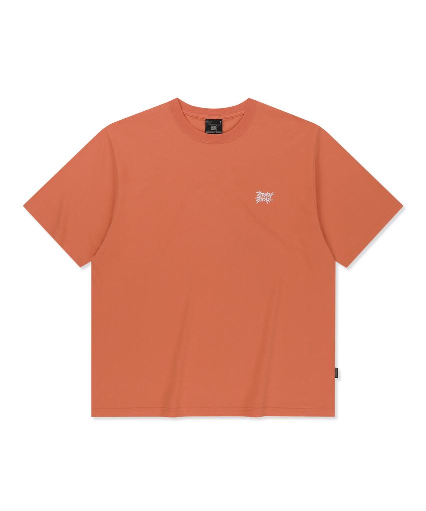BROWNBREATH Crush Tag Ollie Tee - Orange