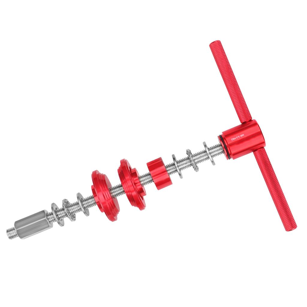 Bicycle Headset Press Tool Bottom Bracket Press Fit Tool CNC Aluminum Alloy with Thrust Bearings for Smooth Installation Headset