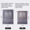Shoes Storage Organizer Bags Non-woven Travel Portable Closet Bag Waterproof Pocket Clothing Shoes Tranparent Storage
