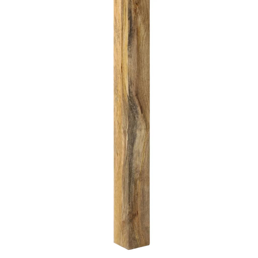 Dining Table Solid Mango Wood 82 X 80 X 76 Cm