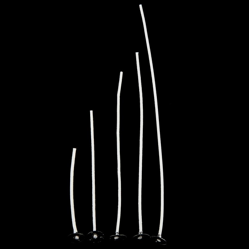 100Pcs Five Sizes 8/10/12/15/20 Cm Candle Sustainers Cotton Core Wicks For Diy