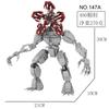 HOT TV Carnivorous Plant Giant Devil Demogorgon Vecan Model Buliding Blocks Bricks Construction Toy For Kids Birthday Gift MOC