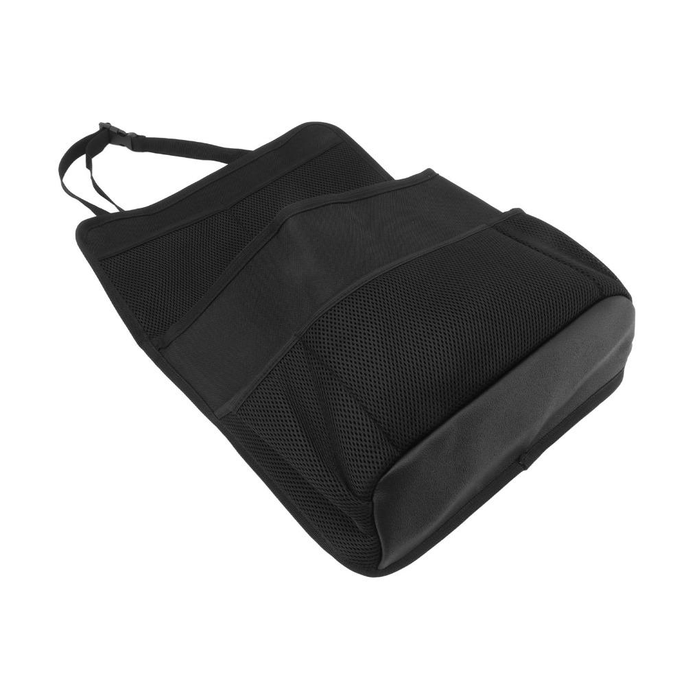 PU Leather Car Back Seat Storage Bag Oxford Cloth Car Backseat Holder  Family Car