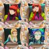 G-GNOSIA Anime Cushion Cover Home & Car Multi-Scene Pillow Cover - Reversible, Soft & Durable for Daily Use