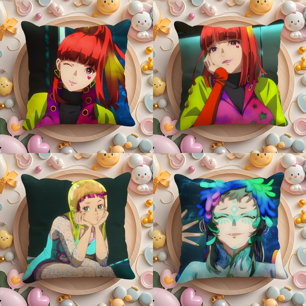 G-GNOSIA Anime Cushion Cover Home & Car Multi-Scene Pillow Cover - Reversible, Soft & Durable for Daily Use